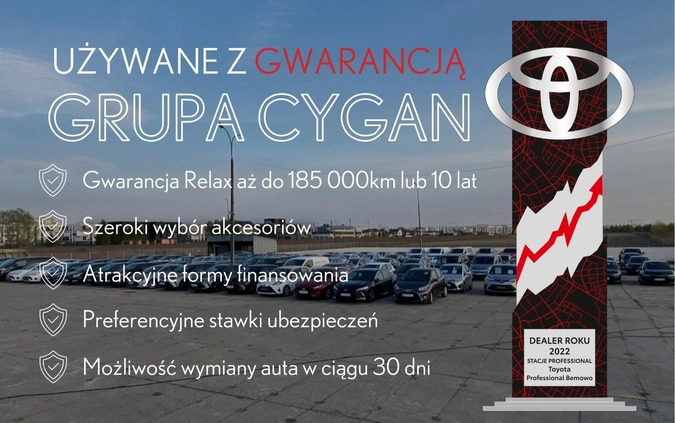Toyota Proace Verso cena 143900 przebieg: 86221, rok produkcji 2021 z Goniądz małe 352